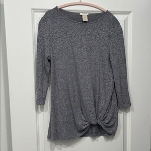 Gray Women's Top